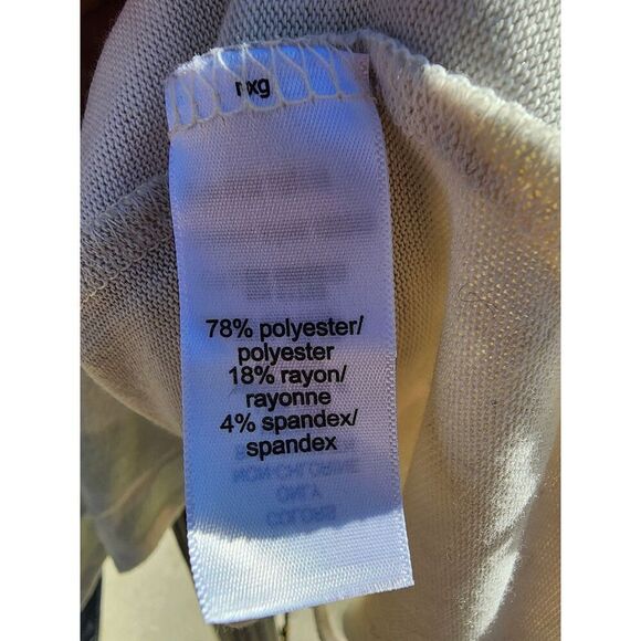 Maurices White Camo Sweater Soft Shark Bite Hem Raglan Poncho Womens Plus S/M - Picture 6 of 8